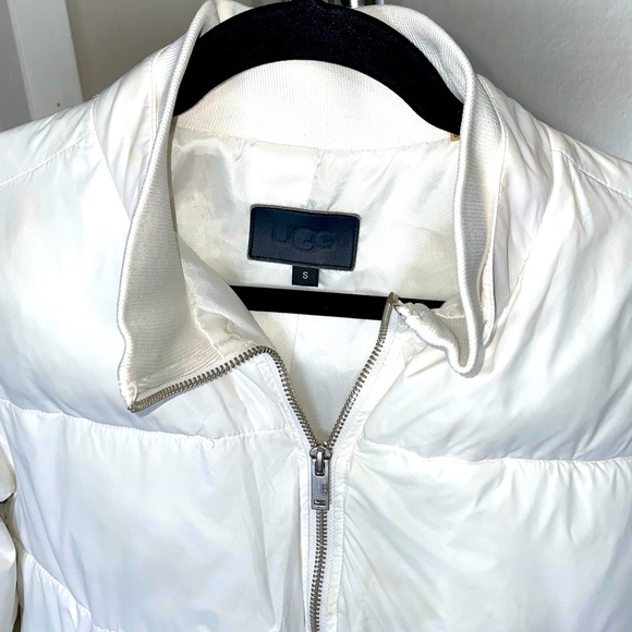 UGG white puffer jacket, size small. - Picture 2 of 7
